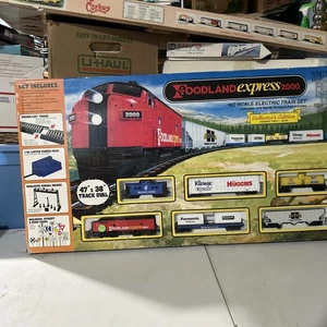 NEU Vintage Life-Like MAINLINE EXPRESS Zugset HO Scale Santa Fe Giant 89”x38” - Bild 1 von 2