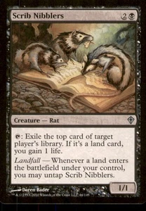 MTG - Scrib Nibblers Worldwake #66 Uncommon LP - Bild 1 von 2