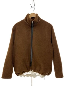 CAMIEL FORTGENS B.V. Fleece Anorak Jacket in WOOL BRW, Size S - Picture 1 of 5