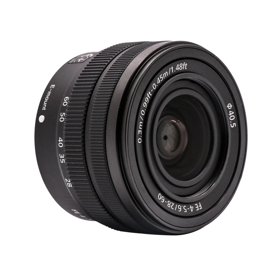 Sony FE 28-60mm F4-5.6 Lens For Sony Full-Frame Cameras - Image 1 of 4