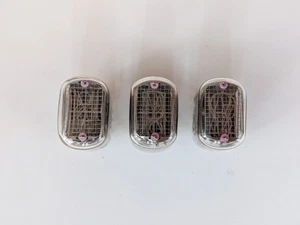 3 Stück IN-15A & IN-15B Nixie Symbol Blinker UdSSR Lampe - Bild 1 von 17