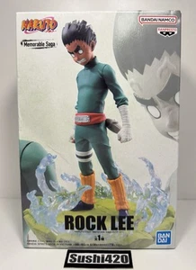 NARUTO Memorable Saga Rock Lee figure BANDAI Japan Unopened - Picture 1 of 7