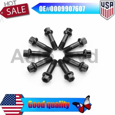 10 PIEZAS A0009907607 tuercas de perno de rueda para MERCEDES-BENZ GLE300D GLE350 GLK250 Foto 1 de 4