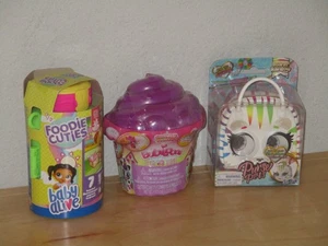 Menge 3 Kinder Spielzeug Handtasche Haustiere Bubilons Baby Alive Feinschmecker süß brandneu in Tasche - Bild 1 von 4