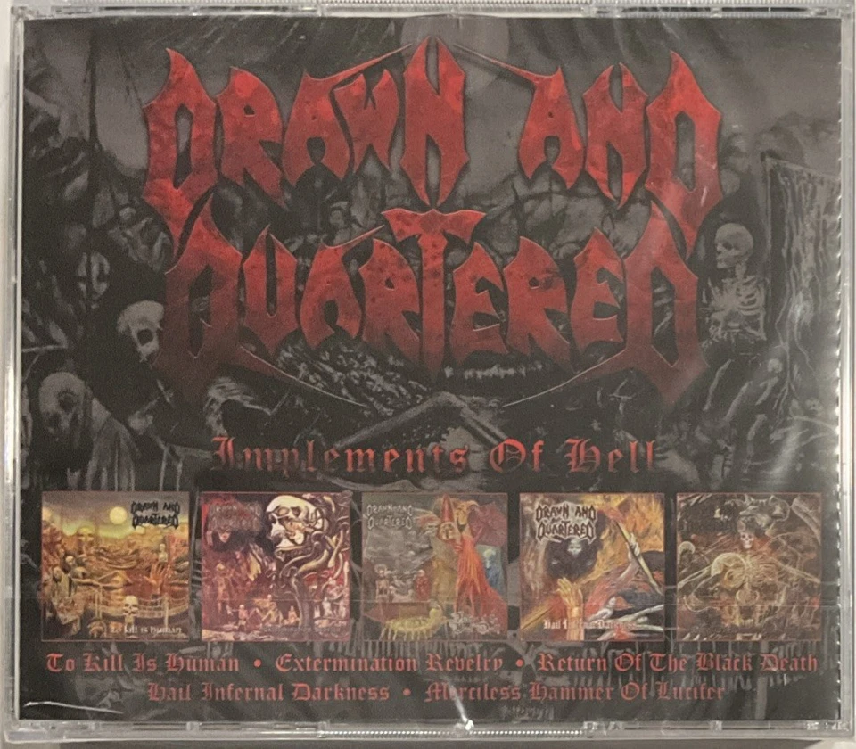 Implements of Hell by Drawn & Quartered (CD, 2023)