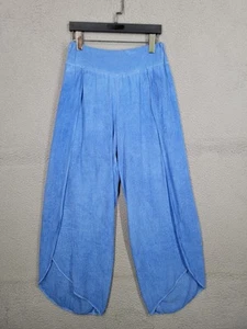 Bella Amore Pantalone Donna Gamba Larga Palazzo Wrap - Made in Italy Taglia 1X Fluido - Foto 1 di 10