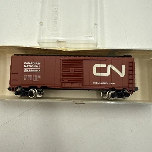 VAGÓN DE CARGA NACIONAL CANADIENSE ESCALA N BACHMANN CN #290267 EN ESTUCHE - Imagen 1 de 11