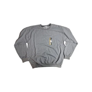 Hombre Grande Gris Polar Crew Manga Larga Crew de Athletics Works - Imagen 1 de 3