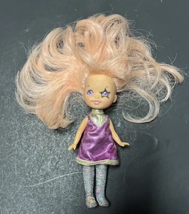 Muñeca Hasbro Moon Dreamers Crystal Starr 1986 de colección brilla en la oscuridad cabello rosa - Imagen 1 de 4