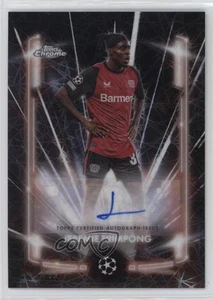 2024-25 Topps Cromo UEFA Clubes Competiciones Negro Lazer Jeremie Frimpong Automático - Imagen 1 de 3
