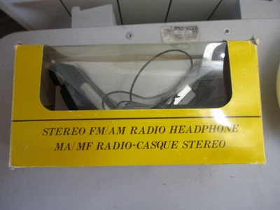 AIWA HR-S01  CASQUE ECOUTEURS  STEREO HEADPHONES RADIO FM-AM  BIEN LIRE - Photo 1/4