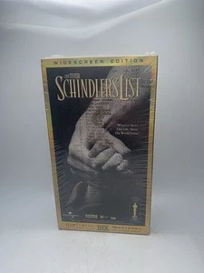 Schindlers List VHS, 1997, Widescreen New Sealed Digitally Mastered Watermarks - Picture 1 of 7