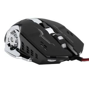 Gaming Mouse Wired LED Luminous 3200 DPI Home Office Universal Computer Accessor - Picture 1 of 18