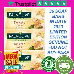 Genuine Palmolive Naturals Delicate Care With Olive Soap 90g x 36 Bars