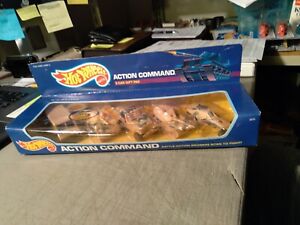 1987 HOT WHEELS ACTION COMMAND 5 CAR GIFT PACK SEALED BOX MILITARY VEHICLES   #1