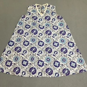 Abito vintage anni 60 70 mod psichedelico floreale mini go go groovy boho taglia 5 - Foto 1 di 24