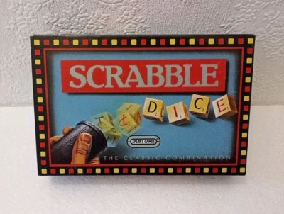 Spear's Games - Scrabble Dice Word Game - Vintage - Complete & VGC - Image 1 of 4
