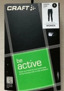 Craft be active Frauen Unterhosen women active underpant bla Gr.S Schwarz Neu - Picture 1 of 2