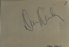 Vintage Dan Daily Signed Autograph Jsa Coa 4X3 Slip