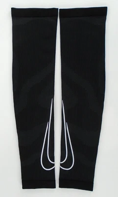 Nike Zoned Support Arm Sleeves Running Adult L/XL Black/Silver - Image 1 of 4