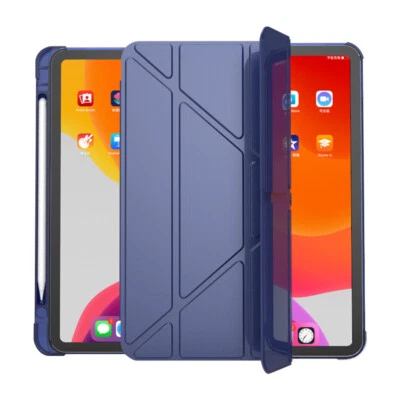 For iPad Pro 11 2022/2021 10th 10.9 9th 8th 10.2 Smart Case Cover W/ Pencil Slot - Image 1 of 4