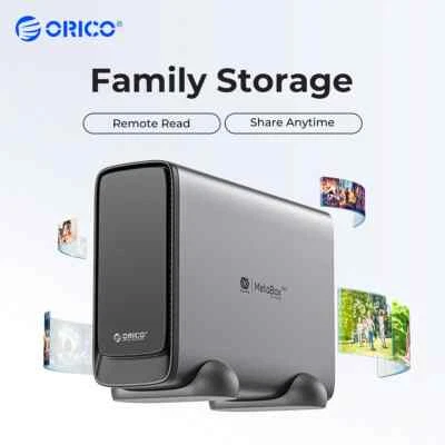ORICO PRIVATE CLOUD NAS STORAGE NETWORKABLE ENCLOSURE GBE AU PLUG - Image 1 of 4