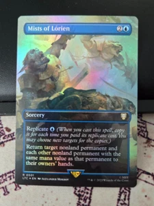 MTG Foil Mists of Lorien Extended Borderless Lord of the Rings NM - Picture 1 of 1