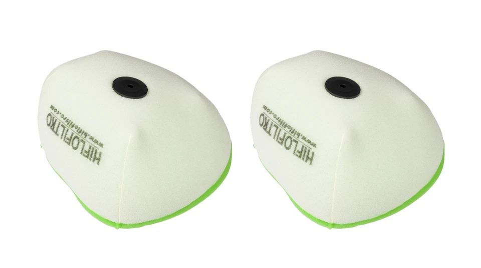 2x Suzuki Motocross Foam Air Filters RMZ 450 2018 - 2021 HiFlo Filtro MX - Image 1 of 1