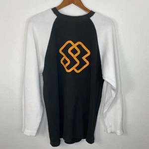 Vintage Special Blend Snowboard Outerwear Crewneck L/S Thermal T Shirt Y2K Sz. S - Picture 1 of 11