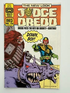 Judge Dredd Comic No.3 December 1986 The New Look Good Clean Copy - Picture 1 of 5
