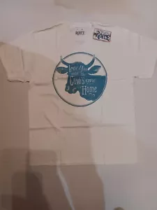 Cow T-shirt, "Love You Till The Cows Come Home" Women' Size Large New w/Tags - Picture 1 of 4