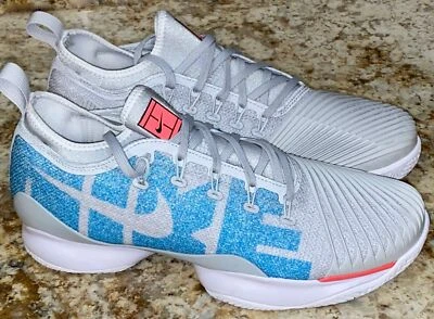 Tênis Nike Air Zoom Ultra React Platina Cinza Azul Lave NOVO Feminino Tamanho 9.5 - Imagem 1 de 4