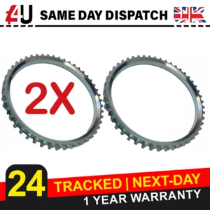 2X ABS Reluctor Ring for Mitsubishi L200 Front Left or Right - Picture 1 of 3