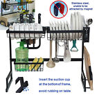 Support de séchage pour vaisselle sur évier 2 niveaux drainer couverts en acier inoxydable étagère de cuisine