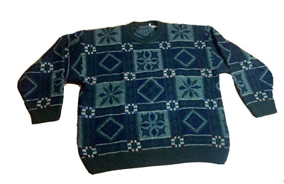 Suéter Vintage Barney’s New York Hombre Lana Alpaca Talla 54 Hecho en Italia  Foto 1 de 4