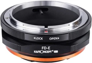 K&F Concept FD-NEX alta precisión para objetivo Canon FD en Sony Alpha NEX E-Mount - Imagen 1 de 9