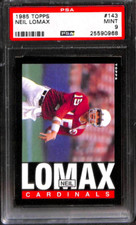 1985 Topps #143 NEIL LOMAX PSA 9 25590968