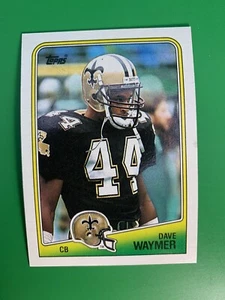 1988 Topps Dave Waymer #67 New Orleans Saints - Picture 1 of 2