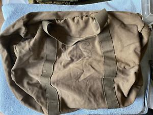 US Army WW2 Large Kit Bag AND PERSONAL BELONGINGS BAG