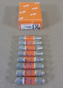 Lote de 8 fusibles trampa de amplificador Ferraz Shawmut (Mersen) ATDR 1-1/4, 1,25 amperios - Imagen 1 de 6
