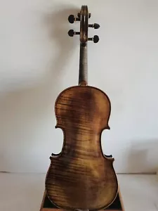 4/4 violin Stradi Model flamed maple back spruce top hand carved 0096 - Picture 1 of 7