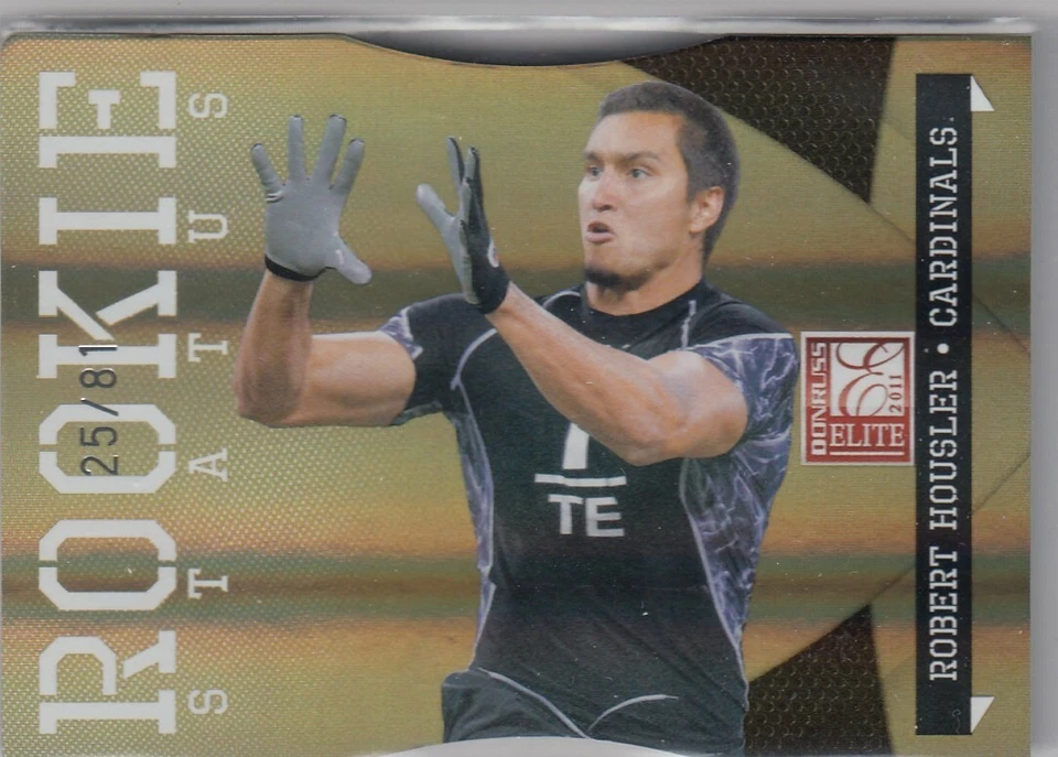2011 Robert Housler Donruss Elite ROOKIE STATUS /81 - #182 Cardinals RC - Image 1 of 1