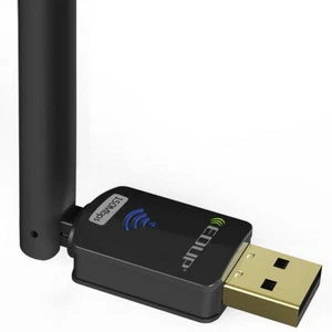 USB 2.0 Wireless N Network Ethernet Adapter WiFi Cordless 150Mbps w Antenna - Picture 1 of 8