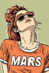 Retro Blechschild ART MARS 30 x 20 cm  Metallschild Vintage Nostalgie (1738) - Bild 1 von 5