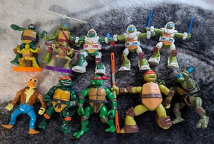 TMNT Teenage Mutant Ninja Turtles Action figure lot of 12 - Picture 1 of 5