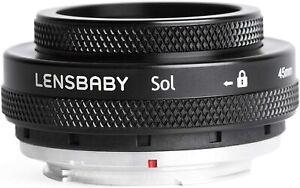 Lensbaby tilt lens SOL 45mm F 3.5 manual focus full size 471883 for Nikon F