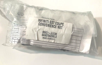 *OEM* Infiniti G37 2009 cupé maletero red de carga #999C1-JUC00 (estilo sobre) ¡NUEVO! Foto 1 de 4