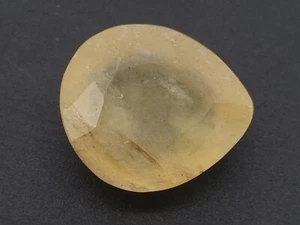 8.15 Ct Natural EGL Certified Pear Cut  Yellow Heliodor Beryl Loose Gemstone - Picture 1 of 6