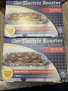 Revestimientos de tostador eléctrico PanSaver para tostador 16 18 22 cuartos DOS CAJAS 4 revestimientos - Imagen 1 de 11