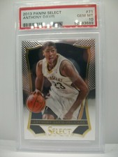 ANTHONY DAVIS 2013-14 Panini Select #71 PSA GEM MINT 10 Pelicans, Lakers